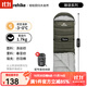 Naturehike挪客U系列成人信封帶帽睡袋春秋戶(hù)外帳篷露營(yíng)自駕旅行單人可拼接 (-3~0°C)羽絨棉/艾葉青(U350S)