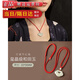 喜?？岛吞镉衿桨踩缫怄i吊墜長(cháng)命鎖男女寶寶兒童玉石玉墜項鏈白玉扣玉佩 (一)璽晶級和田玉平安鎖【紅繩】