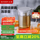 北鼎（Buydeem）玻璃泡茶壺 辦公家用大容量沖茶壺 耐高溫茶水分離泡茶壺 800ml