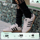 adidas「T頭鞋」STADT經(jīng)典時(shí)尚薄底運動(dòng)板鞋男女阿迪達斯三葉草   奇跡石英色/黑色   38