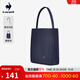 樂卡克（Le coq sportif）樂卡克法國公雞2025年秋冬新品男女同款帆布托特包 藏藍色 F