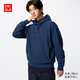 優(yōu)衣庫男裝女裝情侶裝連帽衛(wèi)衣/長袖運(yùn)動(dòng)衫25秋冬新款479798 68 深藍(lán)色 L /175/100A
