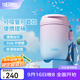 膳魔師保溫杯雙飲吸管杯便攜隨行水杯辦公小巧可愛(ài)杯子簡(jiǎn)約情侶水杯TCMX 粉藍漸變 380ml