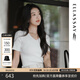 歌力思（ELLASSAY）【博主同款】25夏新款桑蠶絲棉羅紋修身顯瘦多色短袖針織衫女M008 珠光白 M
