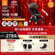 StokkeYOYO3 6+ 全能型嬰兒推車(chē)可折疊遛娃神器輕便嬰兒車(chē)可坐可躺 【狂野系列】YOYO3 6+豹紋坐墊 黑色車(chē)架