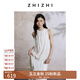 致知ZHIIZHI 風(fēng)中柳 掛脖背心女2025夏季新款約會度假休閑百搭 云米白 S