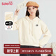 班尼路衛衣女裝連帽重磅長(cháng)袖潮流短款上衣服小個(gè)子女生時(shí)尚秋冬新款 杏#竹葉熊貓K 【綿柔親膚】 M