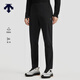 DESCENTE迪桑特RUNNING跑步運動(dòng)健身防風(fēng)防潑水男士梭織運動(dòng)長(cháng)褲 BK-黑色 L (175/84A)