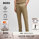 BOSS博斯【禮物】【防潑水 吸濕透氣】男士彈性面料修身休閑褲 334-卡其色 L (50)