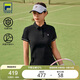 FILA 斐樂官方女子針織短袖POLO衫2025夏季新款網(wǎng)球運(yùn)動防曬上衣