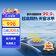 Goodyear固特異 TPU天窗冰甲膜隔熱膜全景天窗防曬貼膜太陽(yáng)膜防爆車(chē)頂玻璃膜遮陽(yáng)防紫外線(xiàn) 大天窗（2*1.5米）
