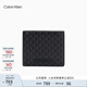 Calvin KleinJeans25秋季新款男商務(wù)便攜ck老花字母滿(mǎn)印卡包錢(qián)包禮物4D1085GUB1-太空黑均碼