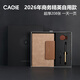 CAGIE卡杰2026年日程本日計劃本一日一頁(yè)日記本時(shí)間管理效率手冊日歷手賬本a5記事本工作筆記本本子定制 楓糖棕-豪華禮盒套裝（2026年日計劃本） 支持企業(yè)定制可印logo