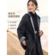 沫晗依美溫暖格調雙面雙色連帽雙面呢羊毛大衣25冬季時(shí)尚羊毛大衣