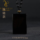 優(yōu)格麗天然黑曜石平安無事牌吊墜本命年護(hù)身符轉(zhuǎn)運(yùn)掛件男女款項(xiàng)鏈禮物 黑曜石無事牌大號(hào)【檀木鏈款】60*41*8mm