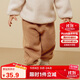 迷你巴拉巴拉男童女童仿羊羔毛休閑褲寶寶毛絨兒童長(cháng)褲【貓絨絨】