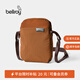 Bellroy澳洲 City Pouch 斜挎包通勤簡約男女單肩包 楓葉棕
