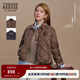 Teenie Weenie【趙露思同款】小熊棉服2025秋新款焦點(diǎn)巴恩夾克外套 深棕色 S