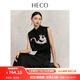 HECO姚安娜明星同款【龍躍云天】新中式國風(fēng)新款龍刺繡披肩設計感馬甲 黑色 S