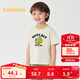 巴拉巴拉童裝寶寶短袖T恤男童上衣兒童衣服2025夏裝卡通萌趣208225117112