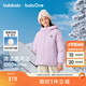 巴拉巴拉童裝兒童羽絨服男女童外套戶(hù)外防護2025新款冬裝保暖衣服兩面穿潮風(fēng)信紫-白鴨絨-85%絨子130 （充絨量96g）