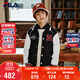 FILA X HARVARD哈佛聯(lián)名兒童外套2025年秋季棒球服中大童上衣