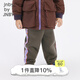 jnby by JNBY新款江南布衣嬰童加絨寬松錐形褲24冬保暖男女童嬰兒YOBE11570 046/鑄鐵灰 100cm