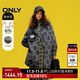 ONLY冬季雙面呢燈籠袖寬松格紋毛呢外套女|12446T007 H09 字母棋盤(pán)格 M (165) 84A
