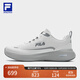 FILA 斐樂(lè )官方男鞋NUVOLE RUN 3+路跑鞋2025秋季新款柔云鞋跑步鞋 白中白-BB 42.5