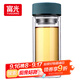 富光 男女士雙層玻璃杯 高硼硅泡茶杯 茶水分離水杯帶茶隔杯子500ml