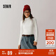 森馬（Semir）森柔毛衫|毛衣女基礎款高領(lǐng)緊身2024冬季純色套頭衫109724107011
