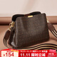 老人頭女士包包女包大容量手機包單肩斜挎包媽媽包輕奢女生女友生日禮物