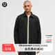 lululemon丨Fleece 男士拉絨經(jīng)典剪裁外套式襯衫 LM3FGBS 黑松 L