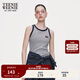 Teenie Weenie女裝條紋運動(dòng)風(fēng)背心打底衫T恤修身美式復古時(shí)尚 撞色 S (160)