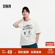 森馬（Semir）短袖T恤男小眾卡通印花上衣寬松2025夏季棉質(zhì)衣服潮107324100144