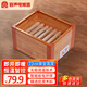容聲電暖器實(shí)木烤火爐電火桶家用烤火箱烤腳取暖器火箱火桶湖南電熱暖腳神器桌下烤火器烘腳爐器電火箱 半深桶單人款35x30【無(wú)極調溫+過(guò)熱保護】送毛毯