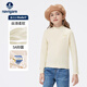 納維凱爾（Navigare）兒童打底衫新春女童長(cháng)袖T恤親膚舒適蝴蝶結打底衫米白160