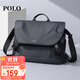 POLO單肩包男士多功能斜挎包男橫款iPad包大容量手機包運動(dòng)挎包男輕便