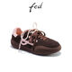 FED厚底德訓(xùn)鞋秋季新款女鞋撞色休閑鞋復(fù)古賽車鞋女款S0905-ZC367