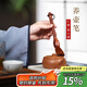 藏壺天下雕刻龍鳳呈祥養壺筆 茶刷子家用功夫茶具 茶道配件 紅檀