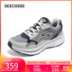 斯凱奇（Skechers）男鞋秋季緩震跑步鞋厚底耐磨健步鞋舒適休閑戶(hù)外運動(dòng)鞋220872