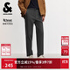杰克·瓊斯（JACK&JONES） 男裝休閑褲衛褲褲子長(cháng)褲刺繡百搭舒適高級商務(wù)腰頭男款225314042