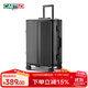 卡帝樂(lè )鱷魚(yú)行李箱28英寸拉桿箱可登機免托運旅行箱商務(wù)鋁框箱硬殼密碼箱