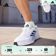 adidas DURAMO SL舒適網(wǎng)面體測跑鞋男女阿迪達斯官方 白色/黑色/灰色   42