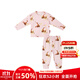 Milkbarn兒童長(cháng)褲長(cháng)袖套裝男女童純棉家居服兩件套秋衣秋褲保暖內衣童裝 狐貍精靈 80 cm