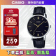 卡西歐（CASIO）大眾指針系列 時(shí)尚簡約休閑皮帶防水女士手表LTP-VT01L-1BUDF