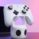 游戲手柄支架xbox/ps4ps5/switch通用底座空洞騎士周邊手柄展示架 白色（配黑眼睛）