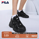 FILA 斐樂(lè )貓爪鞋4代男鞋復古老爹鞋時(shí)尚休閑運動(dòng)鞋透氣厚底鞋貓爪6 黑-BK （貓爪4） 42