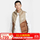 耐克（NIKE）耐克男子羽絨馬甲 SF WR 650-D FLD VEST FB8184-248/卡其色 L
