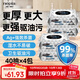 妮飄（Nepia）廚房濕巾紙巾40抽*4包去油污懶人抹布除菌99%抹即凈帶蓋抽紙